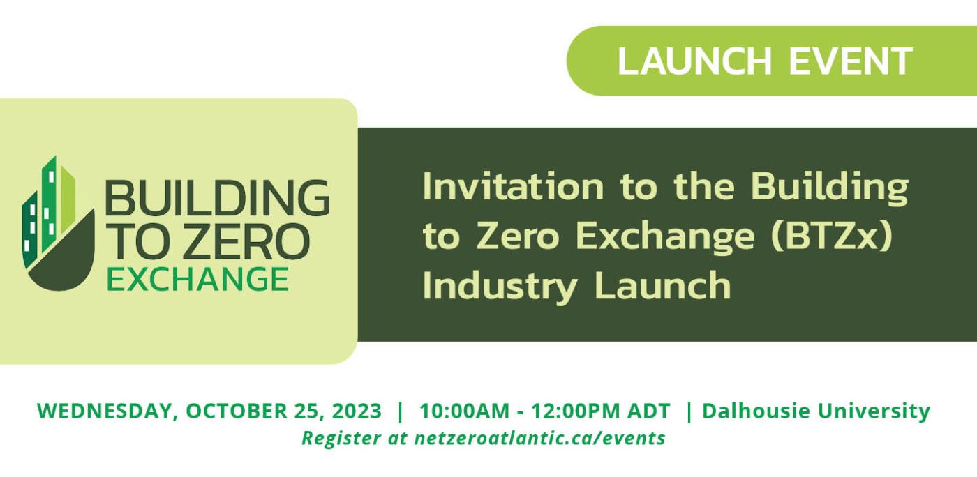 Building to Zero Exchange (BTZx) Industry Launch Net Zero Atlantic
